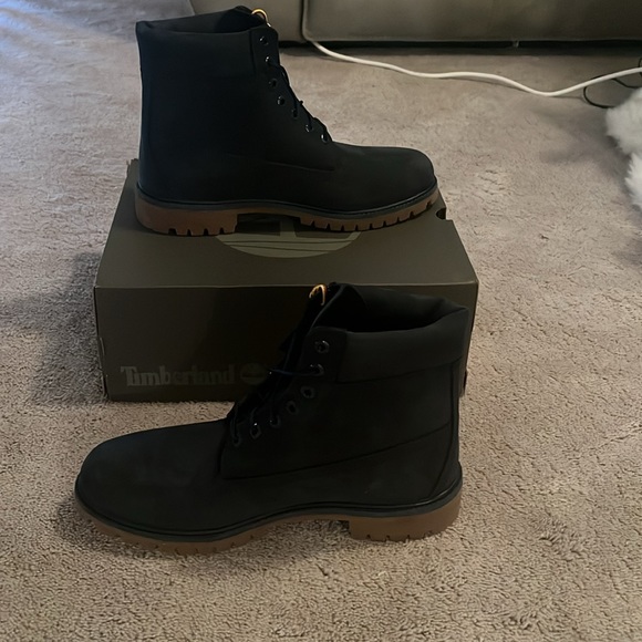 Men’s Navy Blue Timberland Boots main image 4